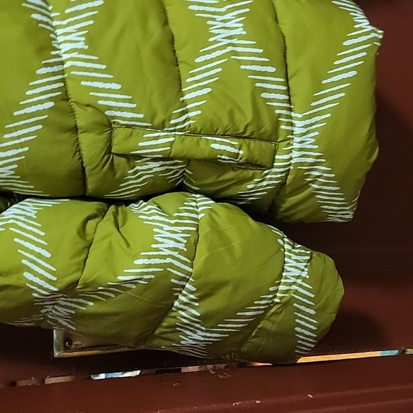 AVA & VIV GREEN DIAMOND LADIES SHORT PUFFER HOODIE JACKET SIZE 2X - Picture 8 of 15